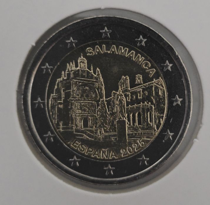 2 eur Espanha 2025 Salamanca