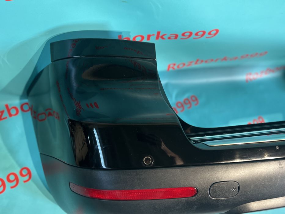 Задний бампер vw Touareg 7L чорний Таурег