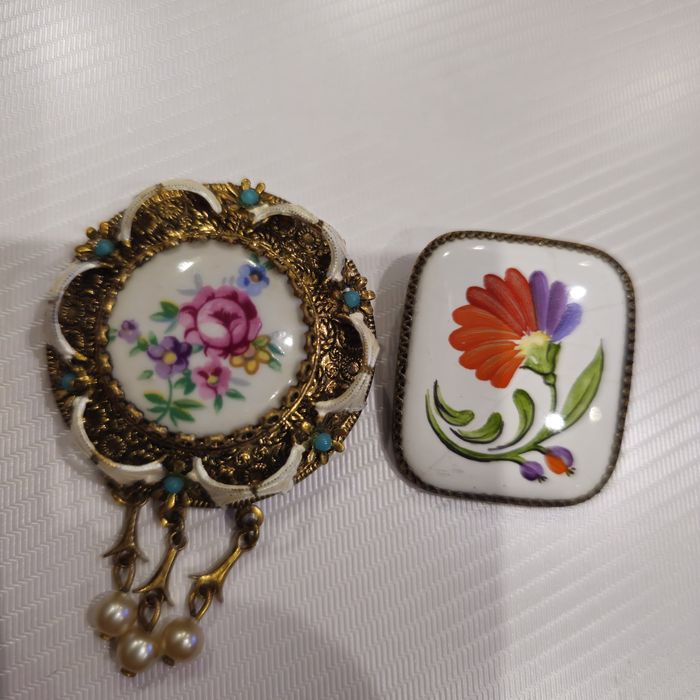 винтаж  брошь брошка фінівтеві прикраси