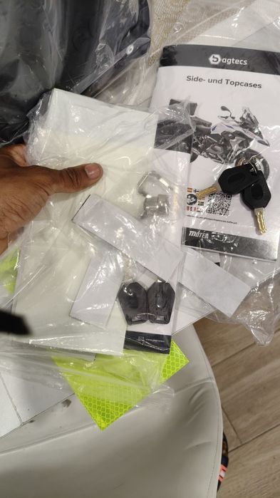 Malas laterais para mota SIDE case mota 30 litros