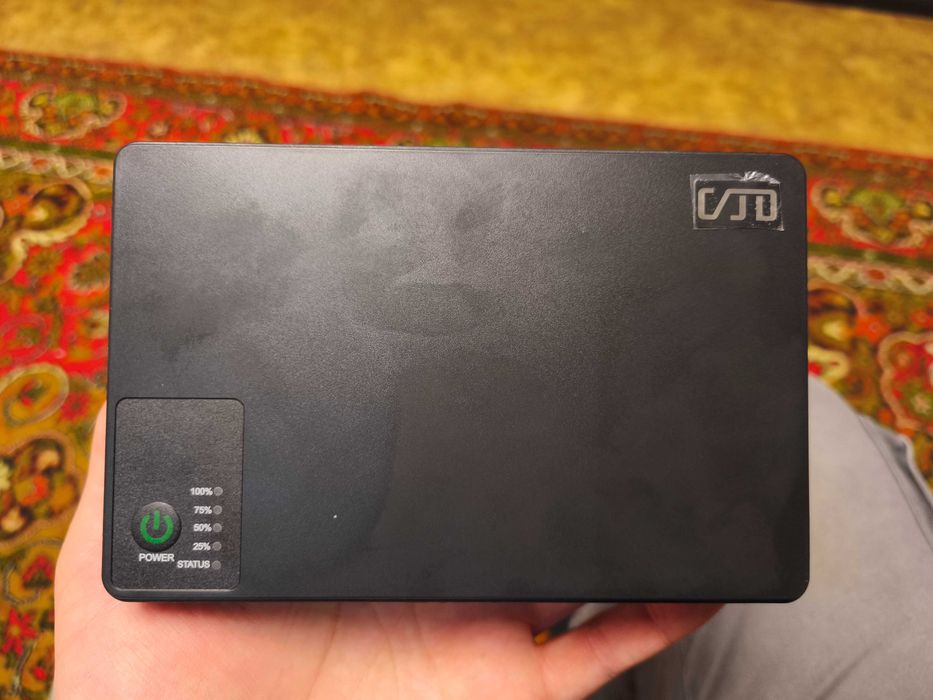 Бесперебойник для Wifi роутера ,модема, ip camer  DC2036 36Вт 20000mAh