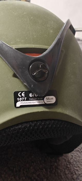 Kask narciarski Zielony