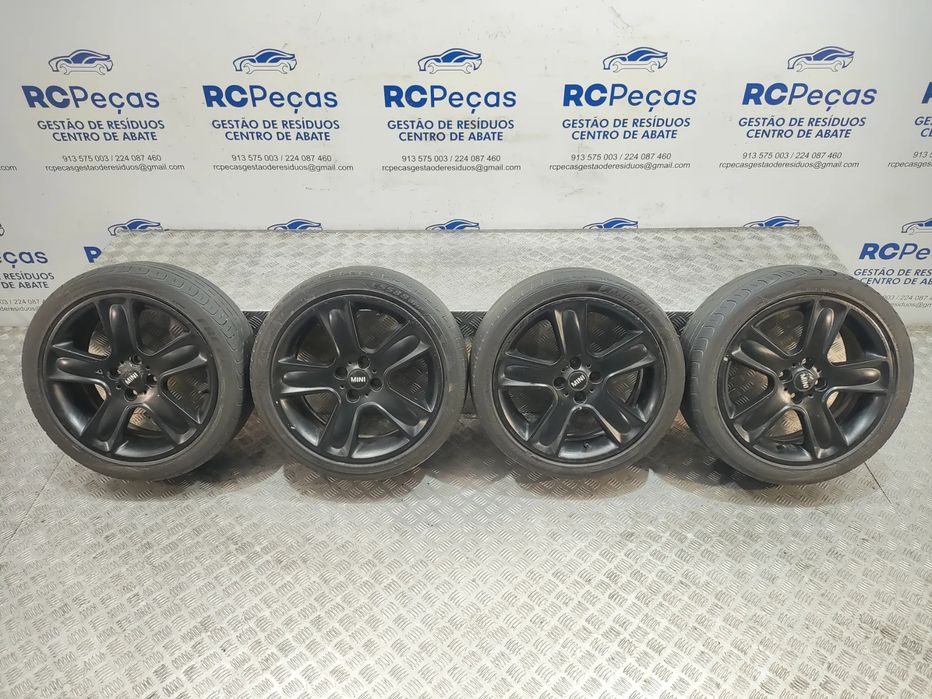 Conjunto de jantes 17 originais BBS 4474 Mini Cooper S R56 7J ET48