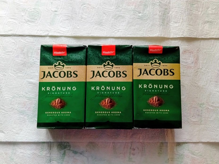 Jacobs Kronung Kawa Mielona 250g 3 szt.
