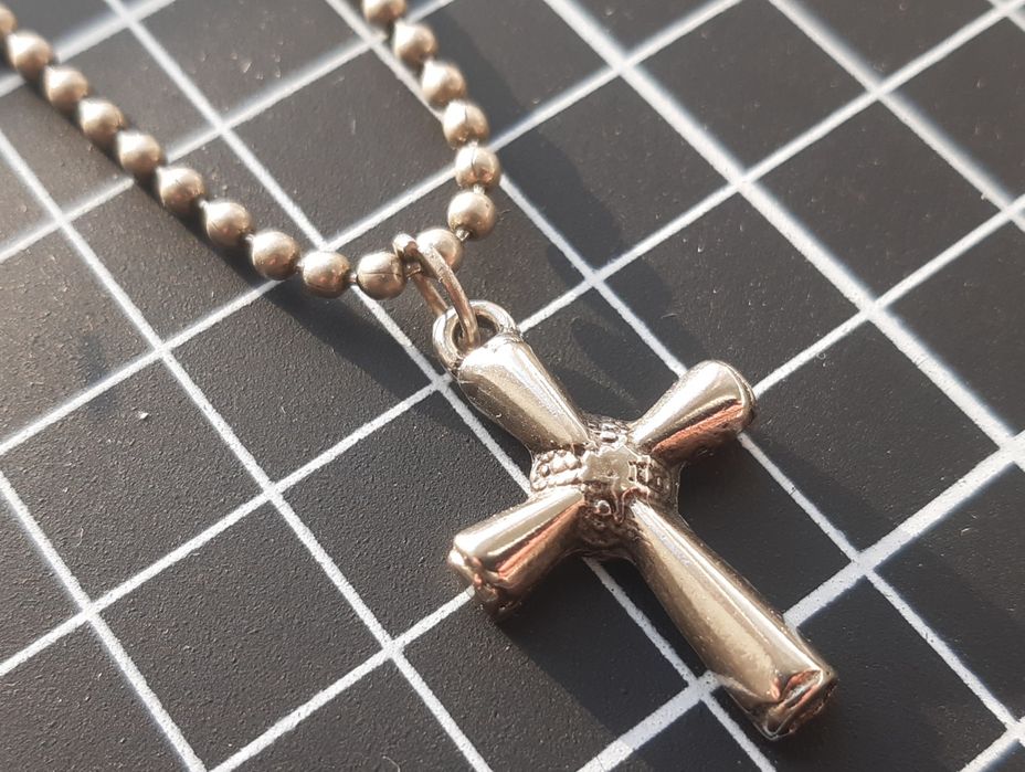 Chrome Hearts Крест Подвеска Цепочка Крестик