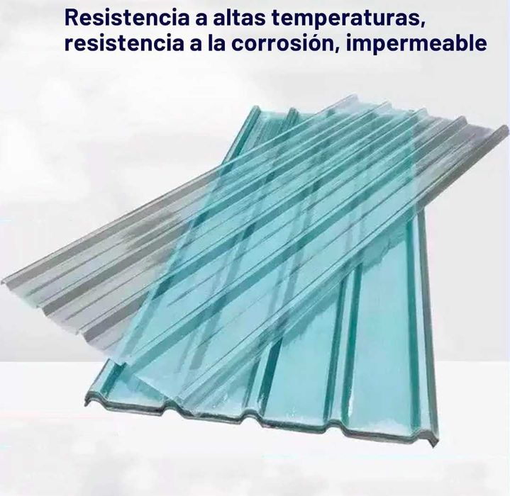 Folhas de teto ondulada transparentes (NOVO)