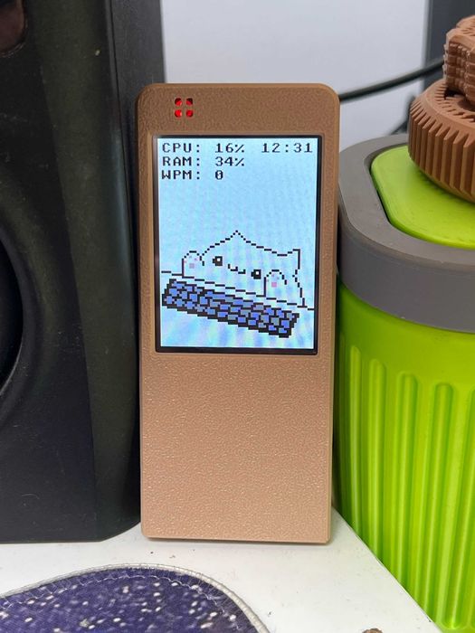 Bongo Cat Mini Monitor