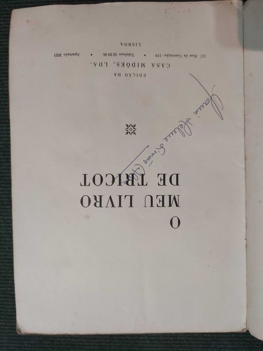 O Meu livro de Tricot