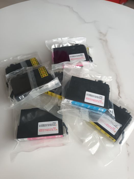 Zestaw tuszów zamienników do Epson 16XL (T1631-T1634) – Nowe, 8 sztuk