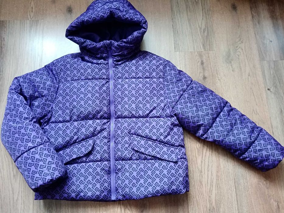 Kurtka Puchowa zimowa na narty fioletowa 34 XS / S