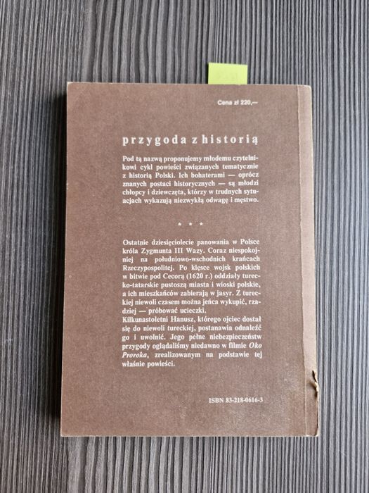 A2912. "Oko proroka czyli Janusz Bystry i jego przygody" W.Łoziński