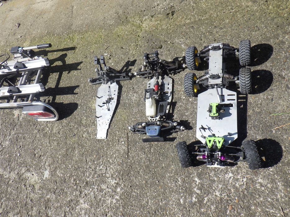 Podwozie RC / Model Rc 3 sztuki -Czesci zamienne