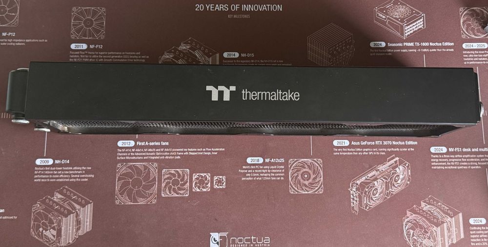 Miedziana Chłodnica Thermaltake Pacific CL480 480mm 65mm 4x120 custom loop pc