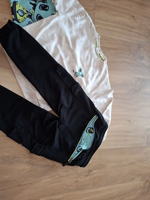 Dres Coccodrillo chlopiec r. 11-czarne spodnie gratis