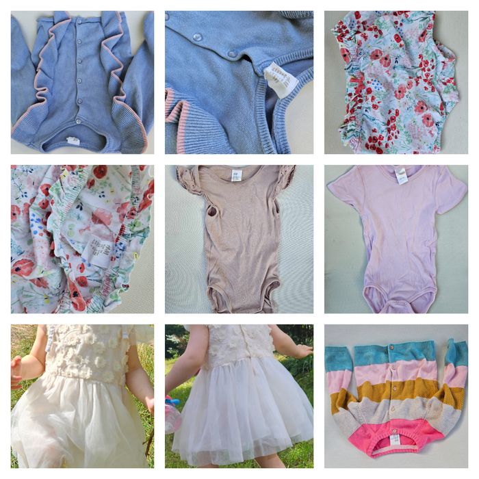 Mega paka ubrań 80 zara h&m cool club carters