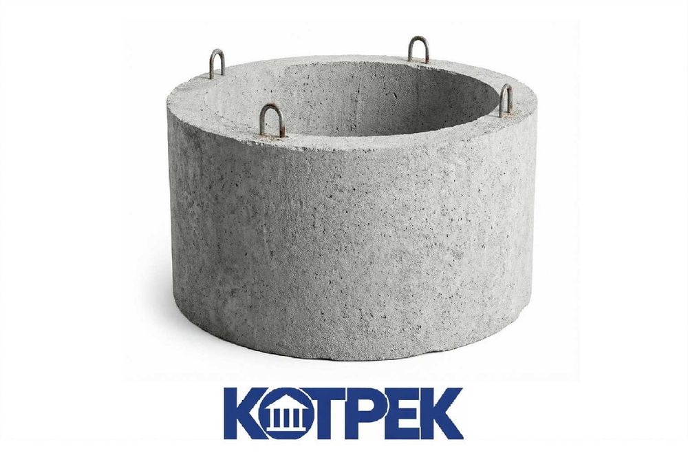 Бетонне кільце діам.740 (740х600) H=800, Кришки глухі або з отвором