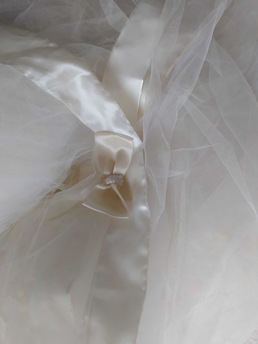 Вишуканий балдахин на люльку, тюль. Італія