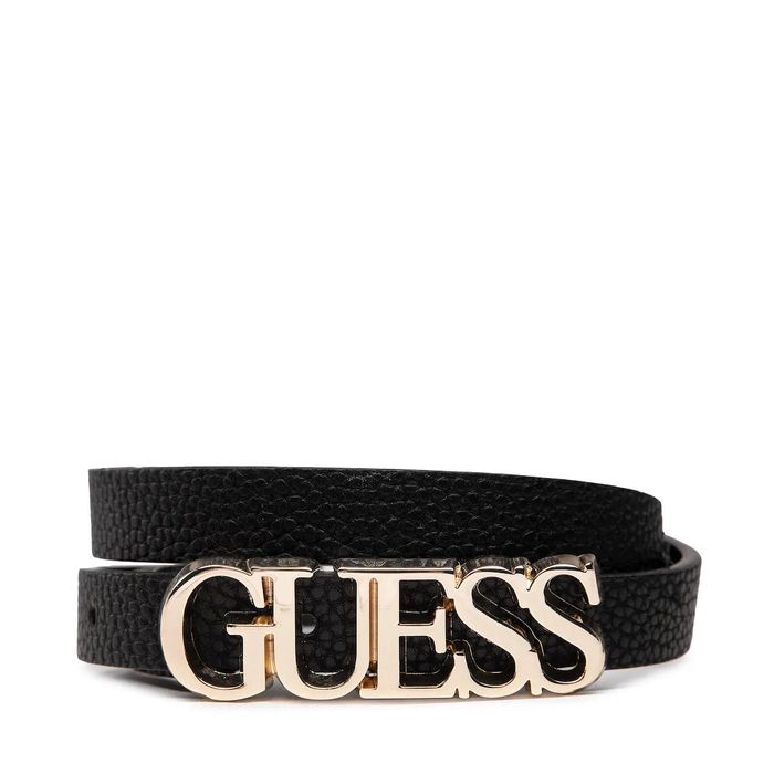 Pasek Guess BW7690VIN20-BLA | Stylowy Damski Pasek z Logo