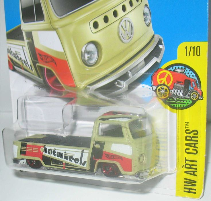 Hot Wheels - Volkswagen Kombi T2 Pickup (cartela longa - 2017)