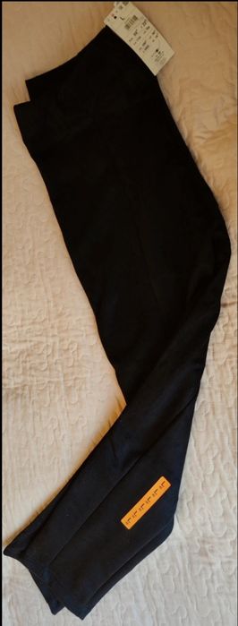 Damskie welurowe spodnie rozmiar L