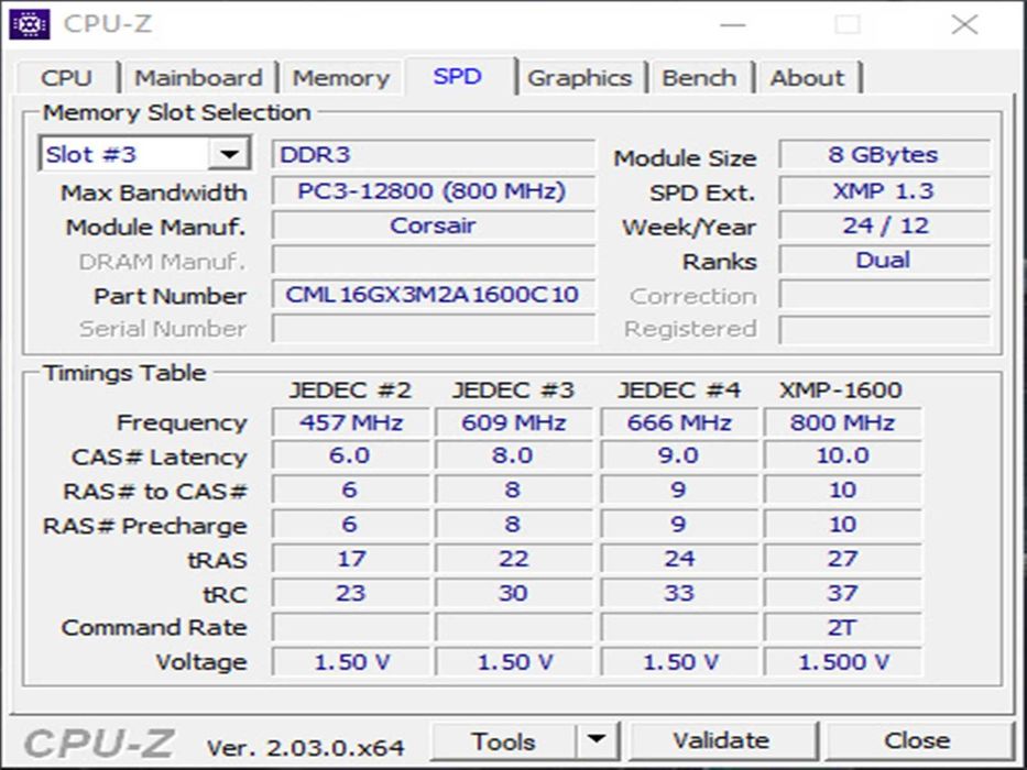 DDR3 16GB CorsaiR VengeAnce 12800 -Komputer