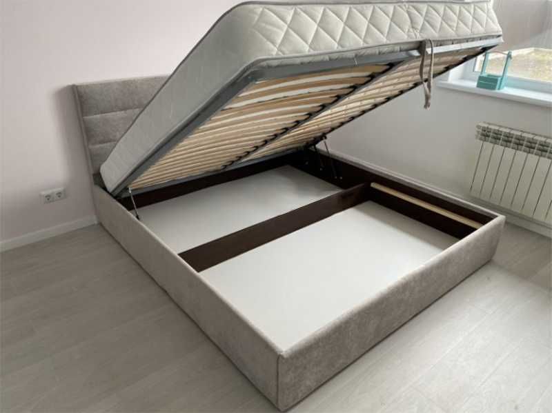 SALE! Мягкая Кровать на ламелях|с подъемным механизмом. Наличие!