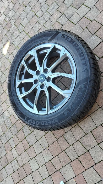 ! NOWE ! 18" Koła Aluminiowe SUBARU Levorg / Outback 5x114,3 ET48 225/60/18 + Czujniki TPMS  - 8 mm !