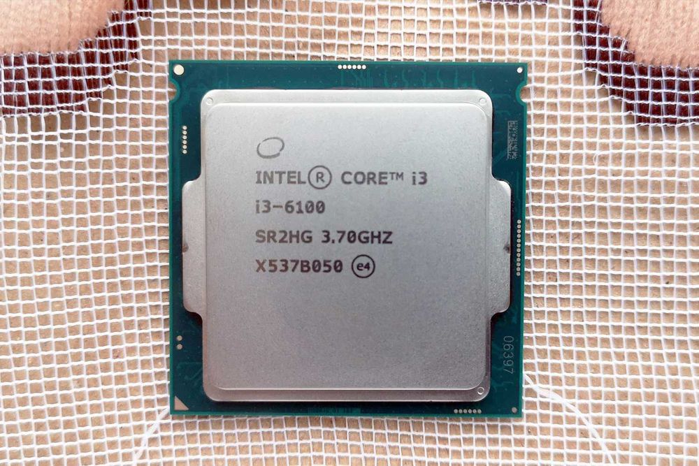 Процесор  Socket 1151  Intel Core i3-6100  (3.7 ГГц)   Skylake