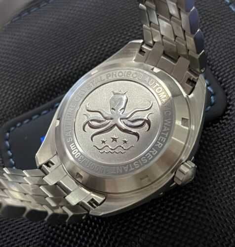 ZEGAREK PHOIBOS Eagle RAY Diver Automatic Szafir Ceramika NOWY
