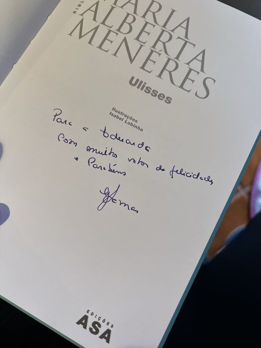 Livro: Ulisses de Maria Alberta Meneres