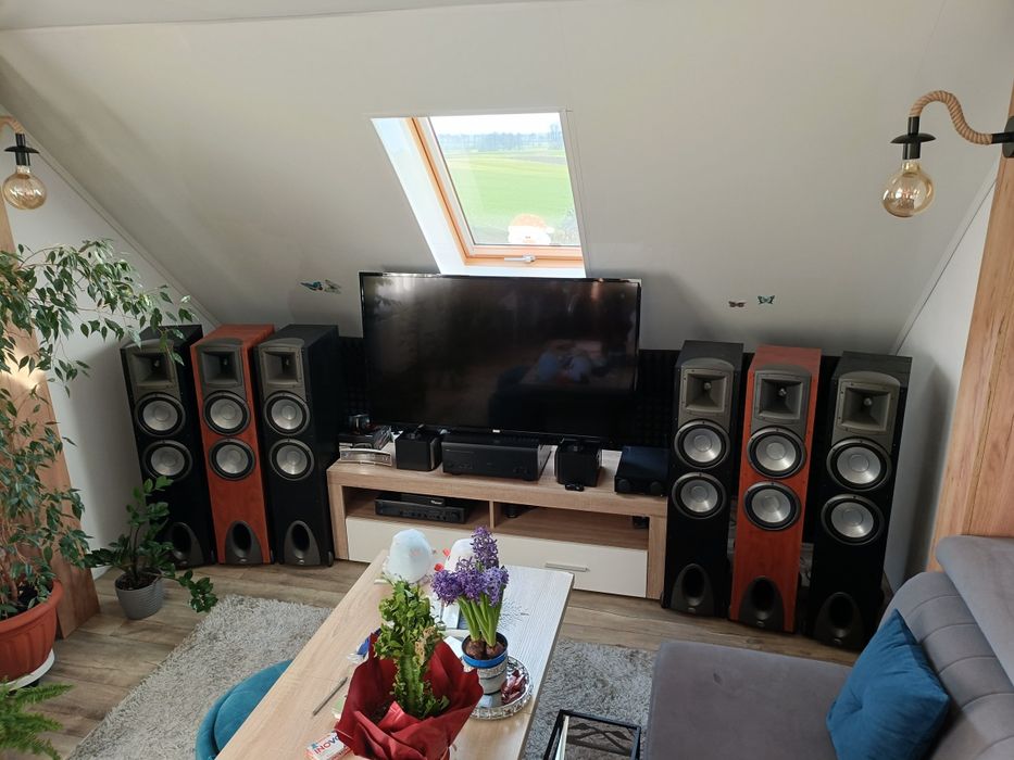 Klipsch synergy f3 cherry czarne  150 watt