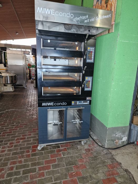 Пічь Печь Хлібопiч Miwe Condo подовая на камне + расстойкой NEU