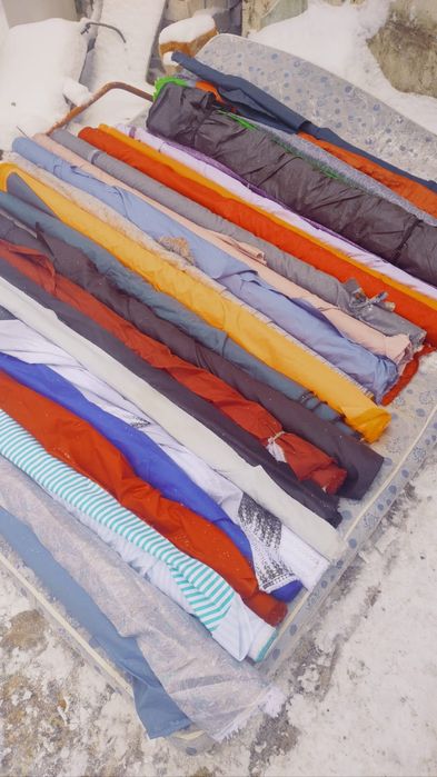 Тканина підкладочна сінтепонн шткчнне хутро залишки від виробництва