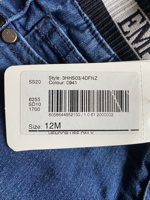 Spodenki Armani oryginalne