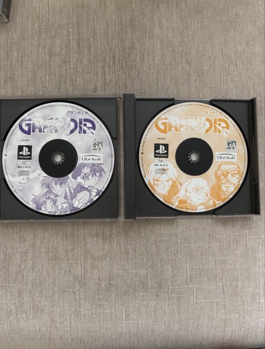 Jogo Grandia PS1 PAL CIB