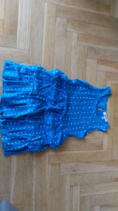 Sukienka Autograph M&S w groszki r.110