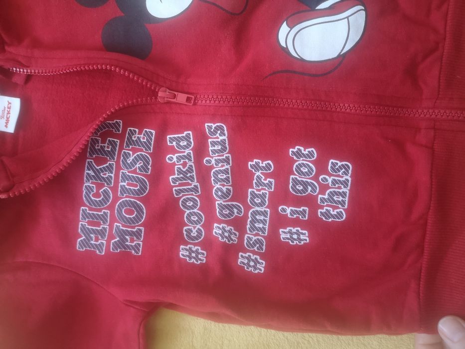 Bluza dresowa Myszka Miki rozm. 110