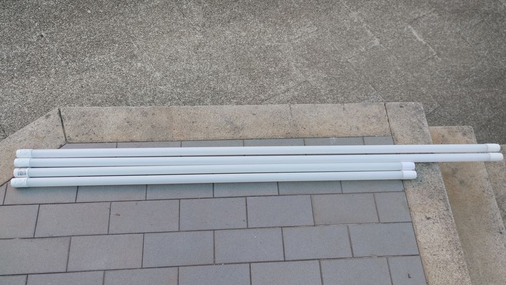 Lâmpadas tubulares de led 18 w e 22w