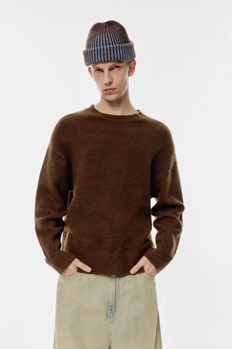 Трикотажний структурний светр pullandbear