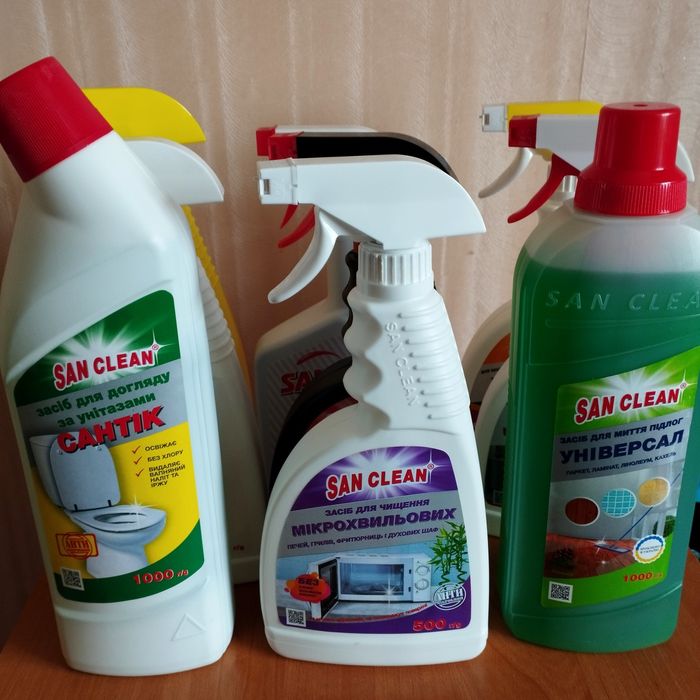 Набори для клінінгу набори для прибирання засоби для чищення еко