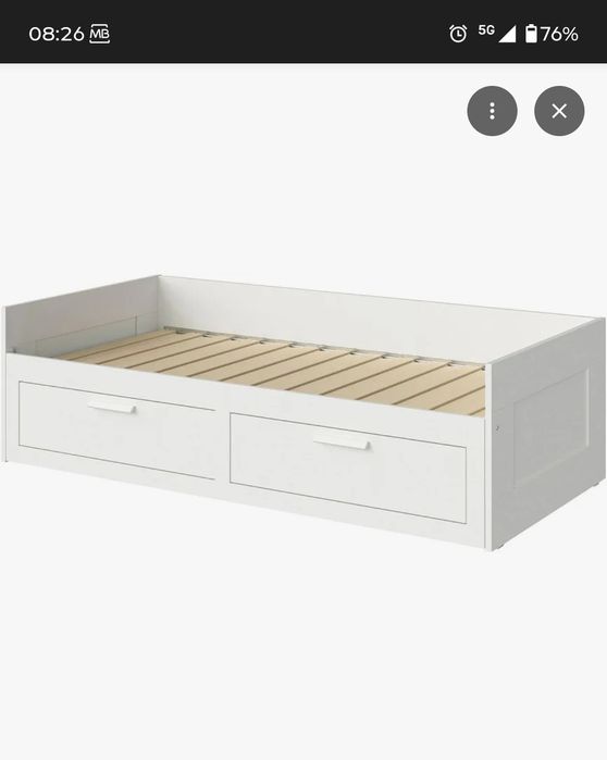 Cama IKEA branca