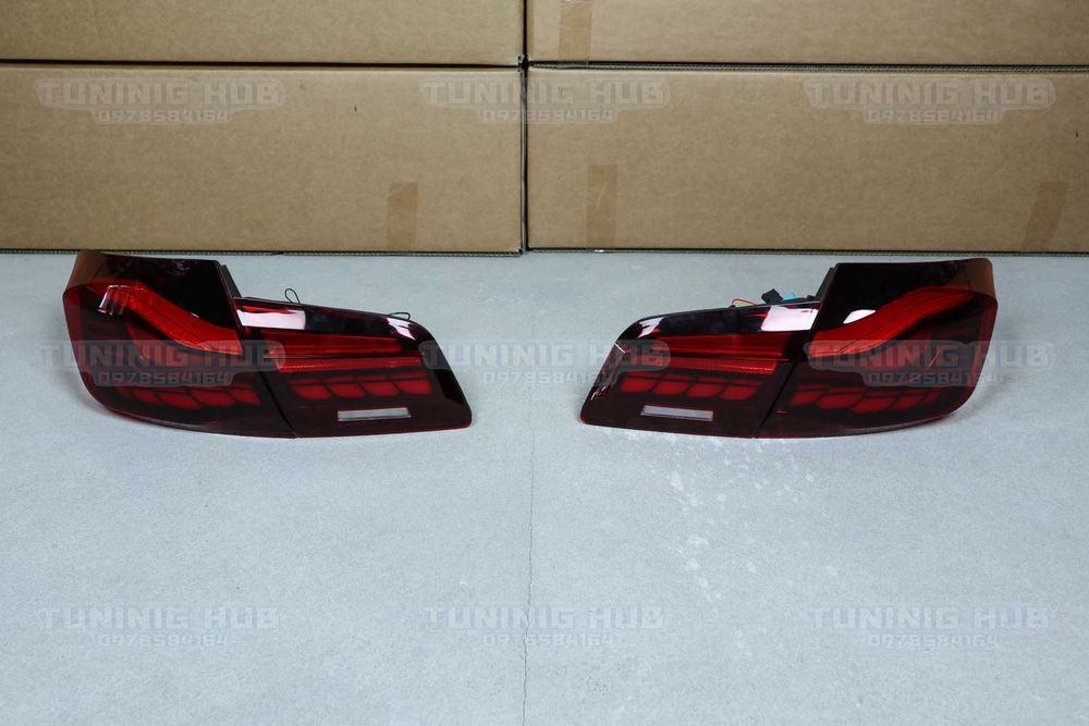 задние фонари BMW F10 GTS LED стоп комплект фар ф10 нові Європа