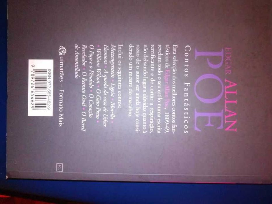 Edgar Allan Poe - "Contos Fantásticos" e " Outros Contos Fantásticos"