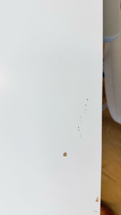 Secretária branca com gavetas  IKEA