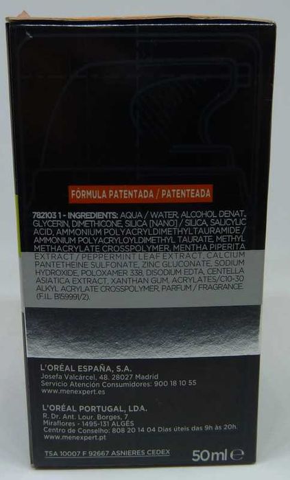 Creme hidratante (conjunto de 2) L'Oreal Pure Power - SALDO