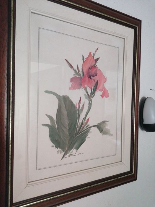 Quadro gravura de autor