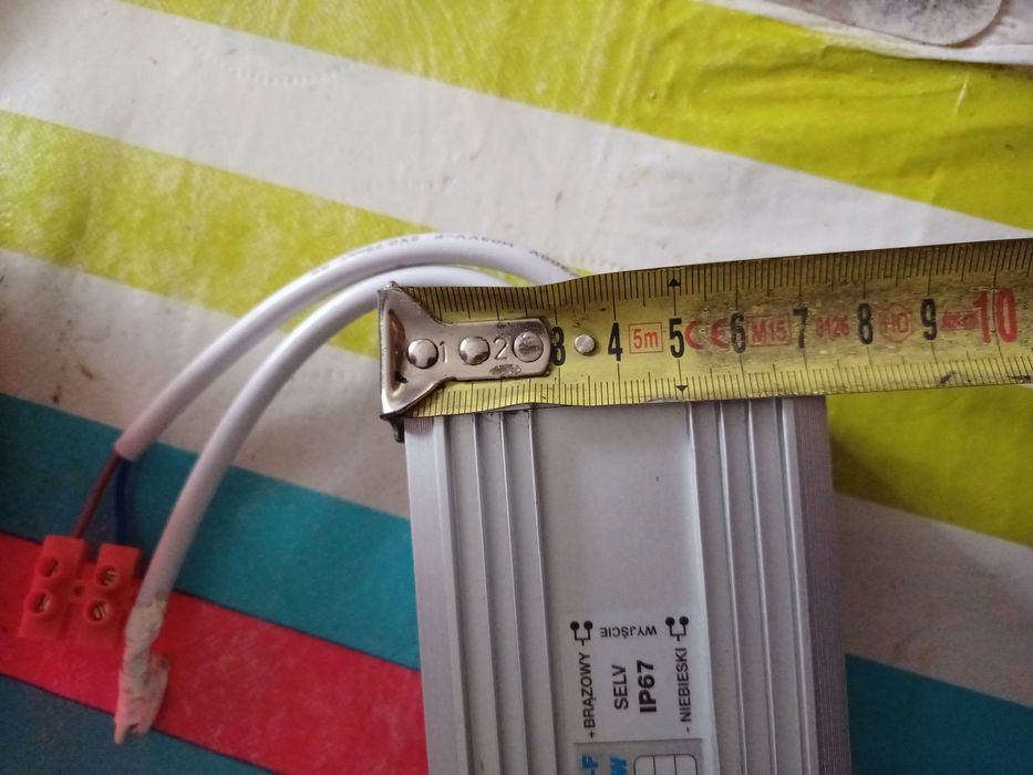 zasilacz wodoodporny LED 120w 10a