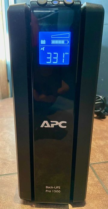 Zasilacz awaryjny UPS APC Back-UPS Pro 1500 VA/865W, 6xPL, AVR, LCD