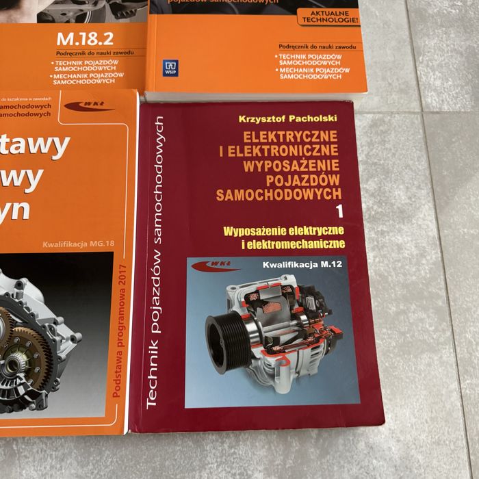 Zestaw książek | Technik/Mechanik Pojazdów Samochodowych | MOT. 05/06