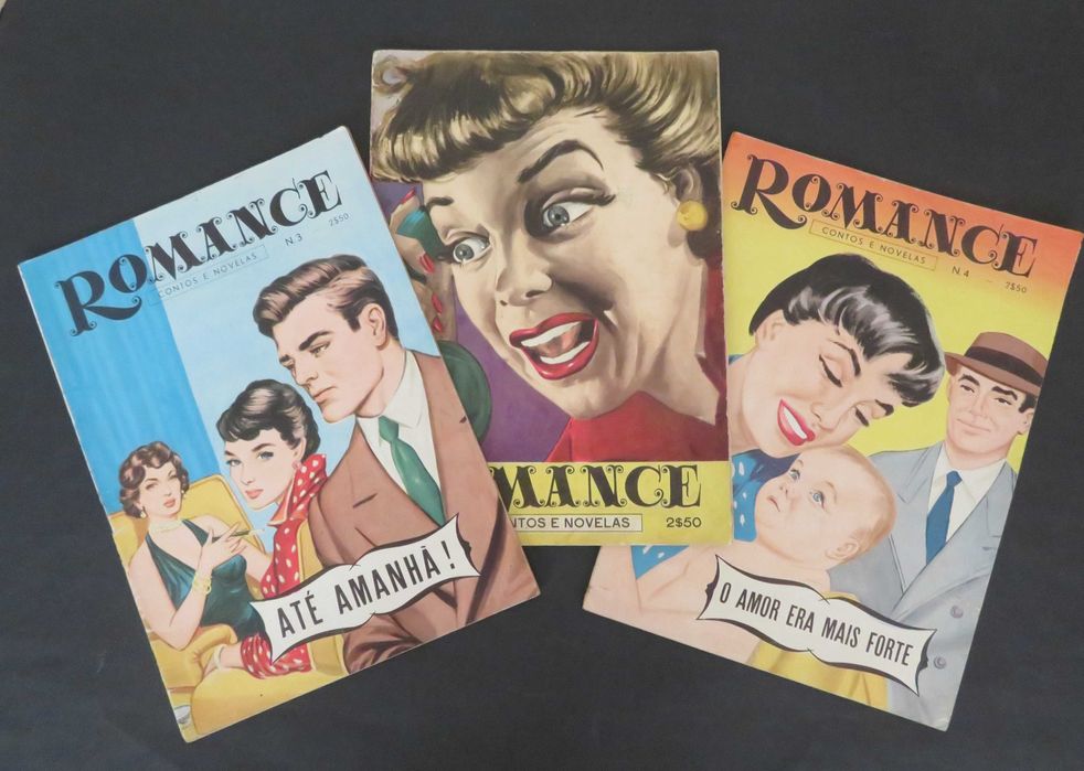ROMANCE - Revistas Contos e Novelas (Anos 50)  RARAS